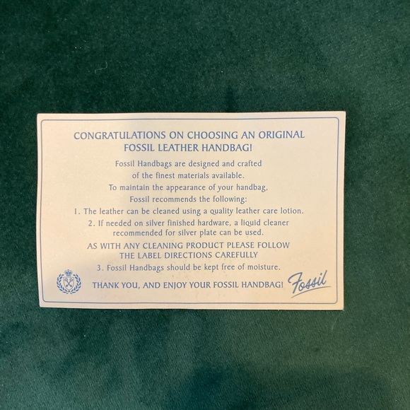 Maroon Fossil Purse - Picture 5 of 5